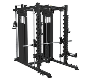Estación multifunción de entrenamiento de peso y fuerza, equipo de gimnasio comercial y doméstico directo de fábrica, marco de pórtico Smith a la venta - Product Image 1