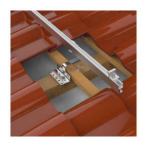 Gancho Metálico FarSun para Paneles Solares en Techos de Teja Romana - Product Image 3