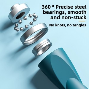 <span class=keywords><strong>Corde</strong></span> à sauter sans fil Duckbill avec balle lestée, double usage, professionnelle, pour fitness, balle épaissie pour brûler les graisses, tendance sportive - Product Image 2