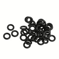 Joints toriques en caoutchouc OEM personnalisés (FKM/EPDM/NBR/Silicone) conformes aux normes AS568 et PG pour l'étanchéité des conduites, fabriqués au Fujian