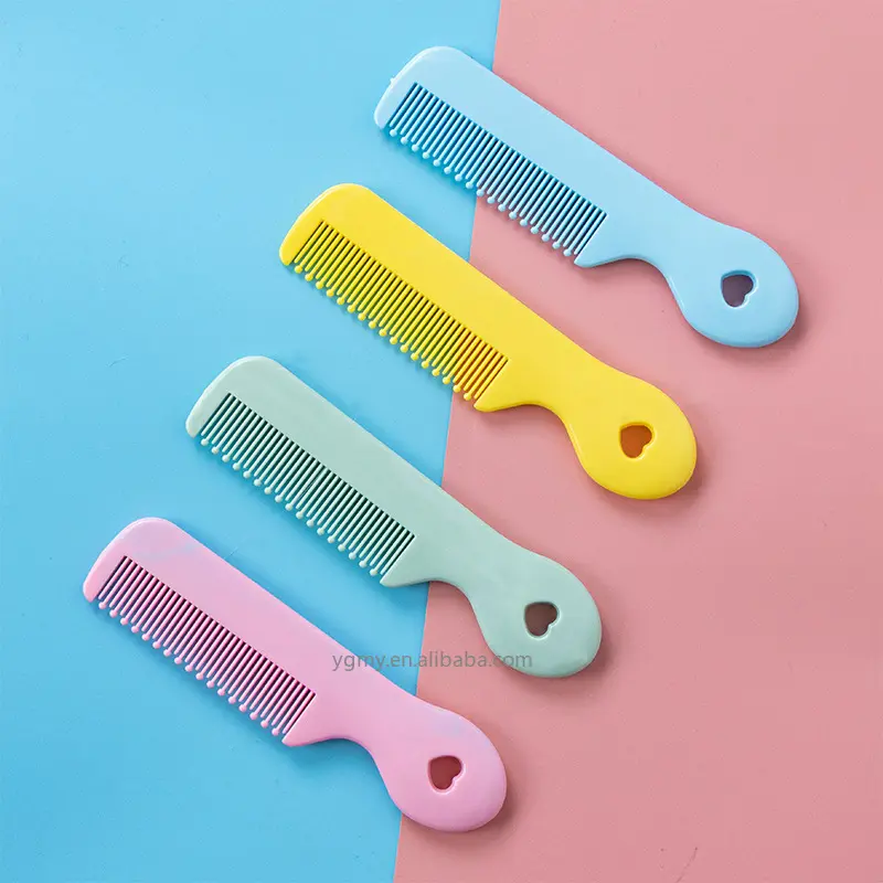New Children Small Anti-screw Hair Brush Comb Cartoon Mini Portable Untangling Bangs Round Tooth Hairbrush for Girls Things