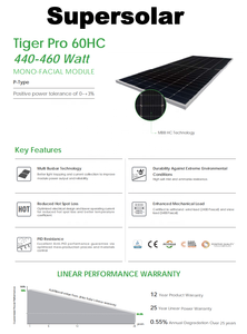 Solaire 450 watts 460 watts - Product Image 4