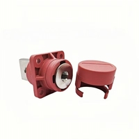 Connecteur de borne de batterie 400A, bornier à vis mural tout cuivre pour montage sur panneau d'armoire de stockage d'énergie YS