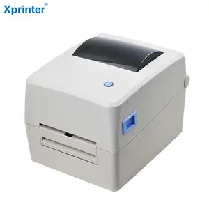Xprinter XP-TT434B Alta Qualidade Impressora De Etiquetas De Transporte 4x6 Velocidade Máxima De Impressão Até 101 .6 mm/S Impressora De Código De Barras De Transferência Térmica