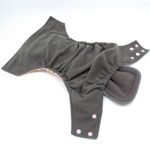 Insert de <span class=keywords><strong>couche</strong></span> <span class=keywords><strong>lavable</strong></span> en tissu de charbon de bambou Goodbum, couches réutilisables - Product Image 1