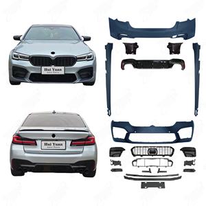 Kit de carrocería para coche, faldones laterales de rejilla de parachoques delantero y trasero para <span class=keywords><strong>BMW</strong></span> 5 Series G30 G38 2021 2022 <span class=keywords><strong>2023</strong></span> a <span class=keywords><strong>F90</strong></span> LCI <span class=keywords><strong>M5</strong></span> 2021 modelo - Product Image 1