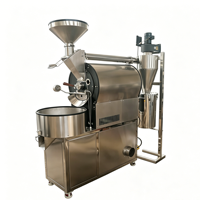 Mesin Pemanggang Biji Kopi Bertenaga Gas Kapasitas 6kg/per Batch untuk Penggunaan di Toko Roti, Usaha Kecil hingga Menengah
