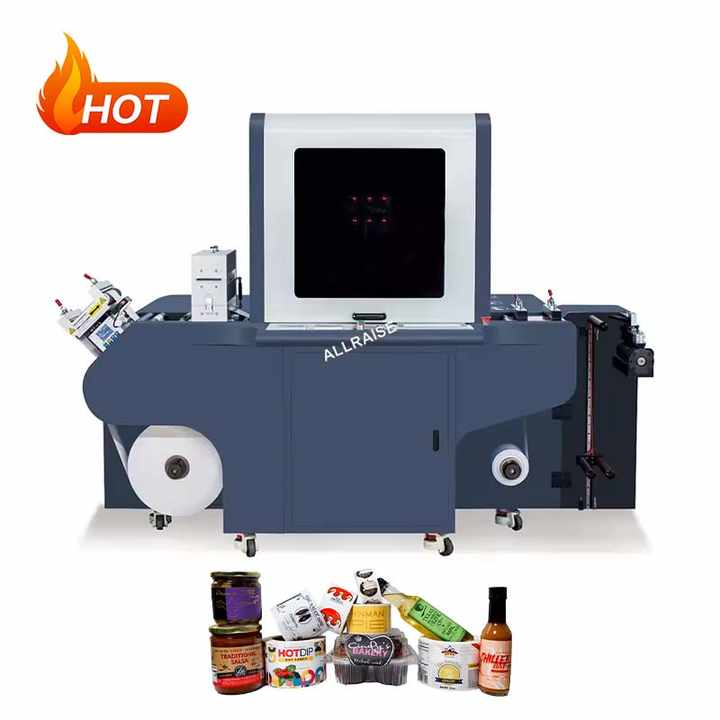 Roll to Roll Digital Label Printing Machine UV Paper Printing Machine ...
