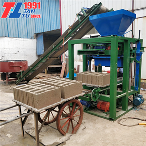 Mesin Pembuat Bata Beton Ringan Portabel Berkualitas Tinggi Mesin Pembuat Bata Diesel untuk Dijual - Product Image 1