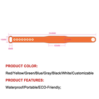 Bracelet en silicone RFID NFC avec puce QR, modèle de paiement NFC, bracelets en silicone