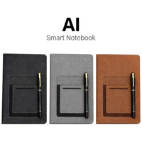 Agenda Inteligente con Banco de Energía de 8000 mAh, Cuaderno con IA, Cargador Inalámbrico, Soporte para Teléfono, Bloc de Notas Digital, Regalo Corporativo