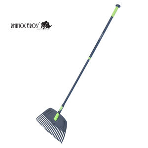 Wholesale Competitive Price Telescopic Handle 21 Tines <strong>Artificial</strong> Gardening Tool <strong>Grass</strong> <strong>Rake</strong> - Product Image 6