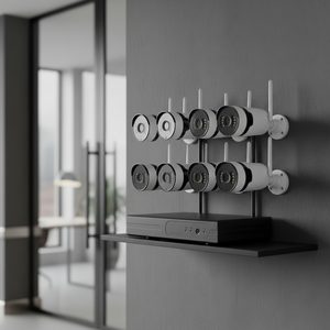 Système de caméra de sécurité domestique AHD CMOS 2MP 4CH avec vision nocturne, stockage cloud, <span class=keywords><strong>surveillance</strong></span> intérieure/extérieure - Product Image 4