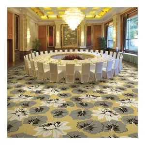 Elegance soft luxury ballroom carpet for hotel