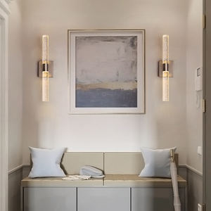 Lámpara de Pared de Cristal LED Elegante para Dormitorios Modernos y Pasillos - Product Image 4