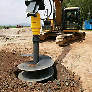 Mini Graafmachine Hulpstuk Boormachine Voor Het Boren Van Kleine Diameters Stapel - Product Image 5