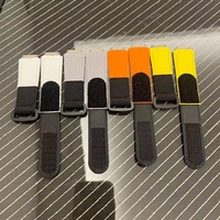 Bracelet de montre réglable en nylon de luxe avec velcro, bande en tissu léger, bracelet de remplacement sportif, bracelet de montre d'extérieur