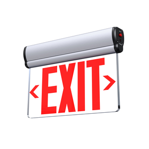 Đơn hoặc hai mặt phải đối mặt với bảng Acrylic nhôm cạnh đầu thắp sáng LED khẩn cấp dấu hiệu thoát ánh sáng cho lối ra - Product Image 3