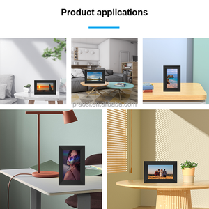 Pros 7 pulgadas WIFI Marco de fotos digital Pantalla táctil Pantalla HD Marco de fotos digital Aplicación de Android Auto-Rotación 1080P <span class=keywords><strong>Calendario</strong></span> de video - Product Image 5