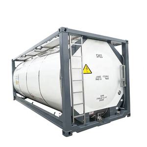 ASME-contenedor de tanque químico de acero inoxidable T11, contenedor de tanque ISO, IMDG, <span class=keywords><strong>ADR</strong></span>, CSC, 20 pies, precio de fábrica - Product Image 1