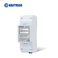 Compteur de rail Din d'énergie monophasé RS485 Modbus RTU SDM210-M pour pile de charge EV