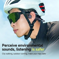 Écouteurs sportifs à conduction osseuse X6PRO personnalisés à oreille libre, étanches IPX8 pour la natation, écouteurs sans fil BT6.0