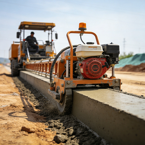 Machine à Bordures <span class=keywords><strong>en</strong></span> Béton à Coulée de Précision Crée des Bordures <span class=keywords><strong>en</strong></span> Béton Lisses et Uniformes - Product Image 4