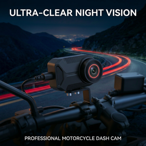 <span class=keywords><strong>Cam</strong></span>éra de tableau de bord pour moto 2K, WiFi, étanche IP66, mini enregistreur vidéo pour moto, ATV, UTV, scooter, enregistrement en boucle - Product Image 5