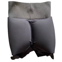 Culottes gainantes pour femmes avec coussinets de hanche et rehausseur de fesses, effet push-up, gaine amincissante pour la taille