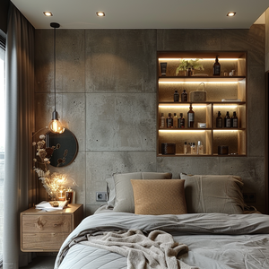 Groothandel Hoekige Ingebouwde RVS LED Licht Niche Organizer Badkamer Accessoires Opberg Niche Wandplank - Product Image 2