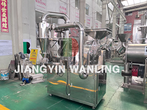 เครื่องบดสแตนเลส LKH WLF สำหรับขิง มะรุม ข้าวบาร์เลย์ งา พร้อมระบบดักฝุ่นแบบพัลส์ เครื่องบดแบบพินมิลล์ - Product Image 4