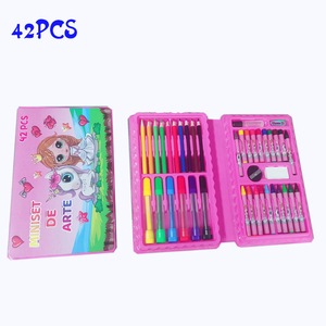 42pcs 드로잉 어린이 미니 아티스트 색칠 아트 세트 미니 세트 arte 42 208 180 86 68 piezas - Product Image 3