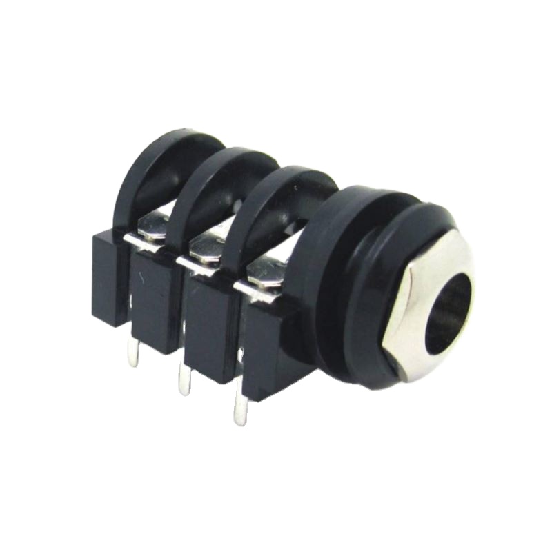 Панель монтажа печатной платы 1/4 "6,35 мм гнездо стерео 6 Pin аудио разъем