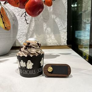 Etiqueta de Precio de Madera de Nogal Maciza Ecológica Tallada para Exhibición de Precios de Productos, Etiqueta de Precio de Pastel, Etiqueta de Precio Simple de Alta Calidad, Regalo Empresarial Escrito a Mano - Product Image 3