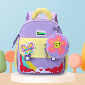 Borsa per bambini con protezione per la colonna vertebrale borsa leggera con riduzione del carico a doppia spalla impermeabile <span class=keywords><strong>zaino</strong></span> per bambini di grande capacità - Product Image 4