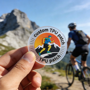 Patch 3D in TPU Ecologico Resistente all'Acqua, Badge Personalizzato a Trasferimento Termico, Patch in TPU Colorate su Misura per Abbigliamento di Marca e T-shirt da Uomo - Product Image 2