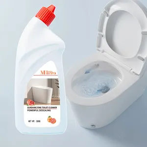 Limpador de banheiro líquido livre de produtos químicos, 500ml, ecológico e eficaz, limpador de banheiro líquido poderoso