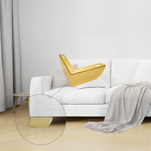 Protector de Patas de Silla de Acero GQK - Diseño Moderno y Simple, Protege los Muebles en Colores Dorado/Negro/Plateado - Product Image 6