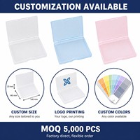Boîte à outils rectangulaire portable en plastique PP, conteneur transparent pour loisirs créatifs, étui pratique avec fermeture à verrou pour accessoires capillaires