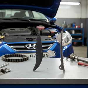 Kit de brazo guía del tensor de la cadena de distribución Hyundai 1.8L 2.0L D0100HPGHDV para Elantra Forte Soul - Product Image 2