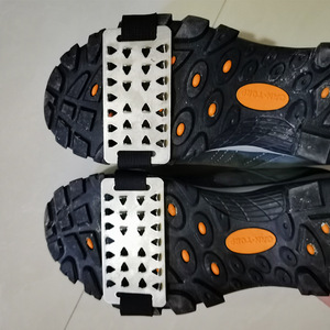 Outdoor 26 Tooth Crampons Stainless Steel Plate Hiking Boots Snow Mud Mountaineering - Product Image 2