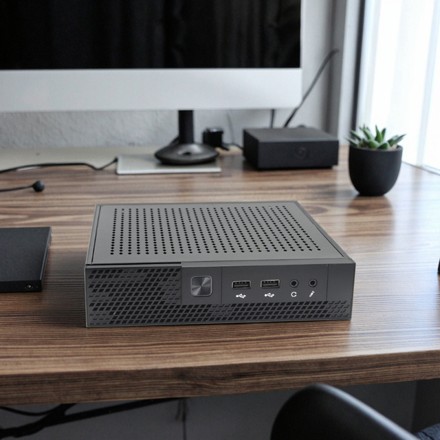 Mini Computer Mini Desktop PC for Business - Intel Core I3 I5 I7 4th Gen CPU - 8GB DDR4 256GB SSD - Win 10 Office Tiny Computer