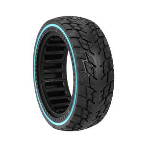 Pneu solide tout-terrain Ulip 8,5x2,5 avec cercle bleu pour trottinette électrique Dualtron Mini Speedway Leger Pro, pneu en caoutchouc alvéolé - Product Image 6