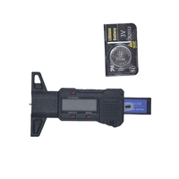 Jauge numérique de profondeur de la bande de roulement des pneus avec écran LCD et conversion en pouces et en millimètres, outil de test pour les pneus de voiture, de moto et de camion