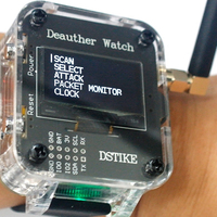 Herramienta de aprendizaje de ataque y defensa WiFi: Deauther Watch Y Hacker Watch para desarrollo de seguridad IoT y programación