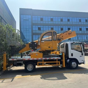 Factory Price 1SUZU KV100 Hydraulic Telescopic High Altitude Manlift Truck 4x2 28m Aerial Work Platform Truck - Product Image 5