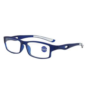 Lunettes de lecture sportives pour hommes, monture PC, verres AC, protection contre la lumière bleue, légères, monture complète, 50-400 dioptries - Product Image 2