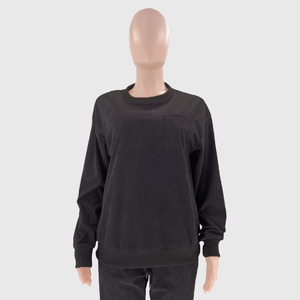 Nuevos conjuntos de moda de 2 piezas para mujer de invierno, conjuntos a juego holgados de gran tamaño, conjuntos de chándal de pana - Product Image 4