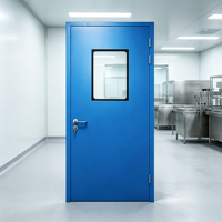   Porte en acier ignifugée 90 minutes, porte d'entrée ignifugée de haute qualité pour projets hôteliers et hôpitaux