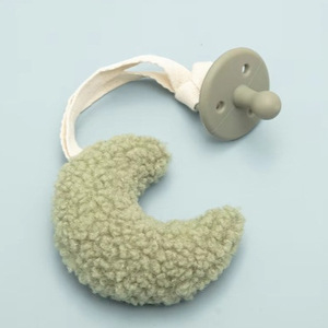 <span class=keywords><strong>Attache</strong></span>-tétine pour bébé, pendentif tétine tendance, clips porte-tétine doux à motif dessin animé, pendentif en <span class=keywords><strong>peluche</strong></span>, support de tétine - Product Image 3
